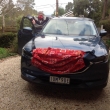 Noel & Car - Both with COVID masks