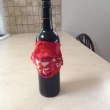 and wine with COVID masks